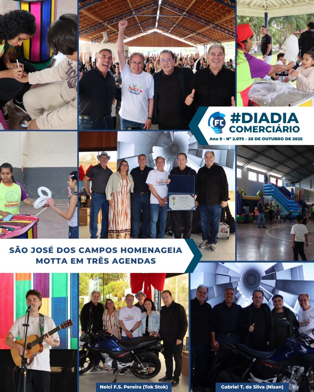 Luiz Carlos Motta se destaca em celebração no Clube do Sincomerciários com inauguração e eventos em homenagem aos comerciários.