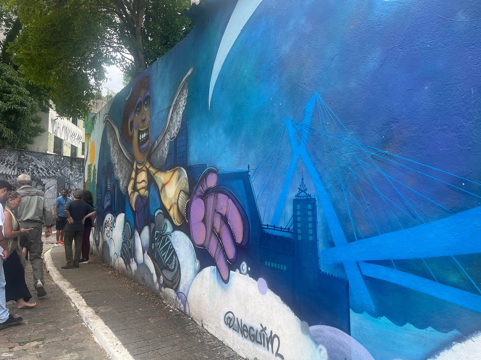 Arte de rua em Sampa; São Paulo tem street art