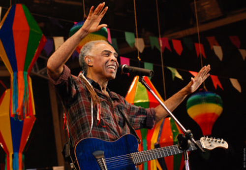 Gilberto Gil, cantor e compositor brasileiro