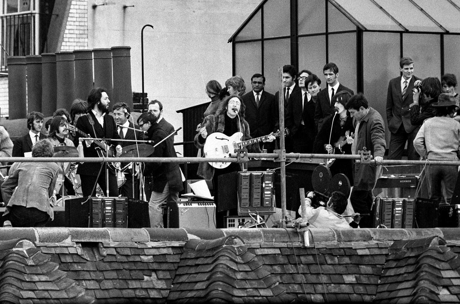 Beatles Rooftop Concert 1969 Billboard 1548 