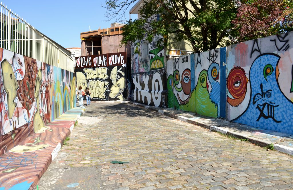 Beco do Batman tem Arte de rua/Foto: J Goncalves