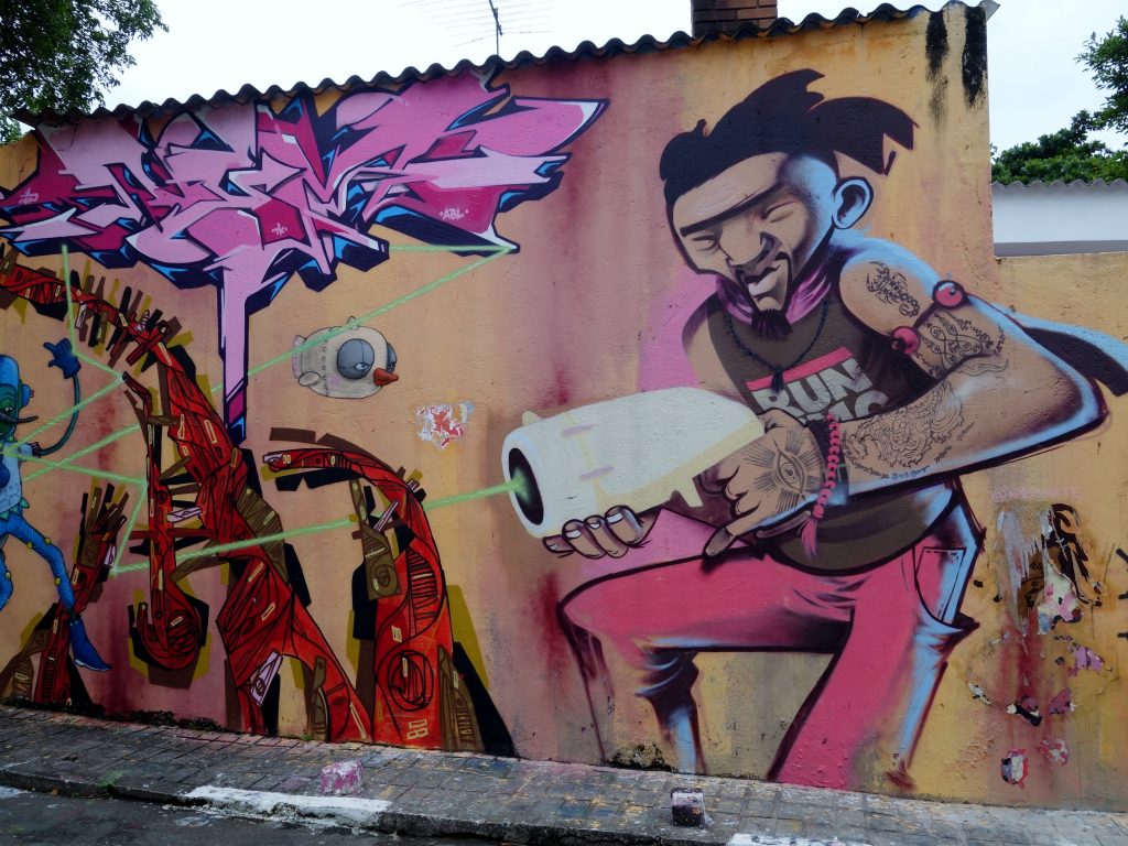 Arte de rua; Street art em Sampa/Foto: J Goncalves