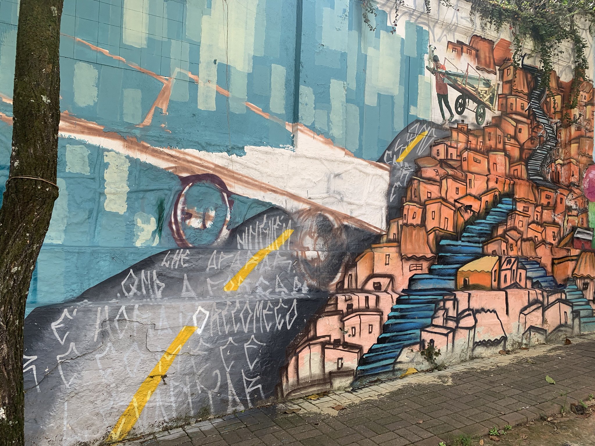 Arte de rua em Sampa/Foto: J Goncalves
