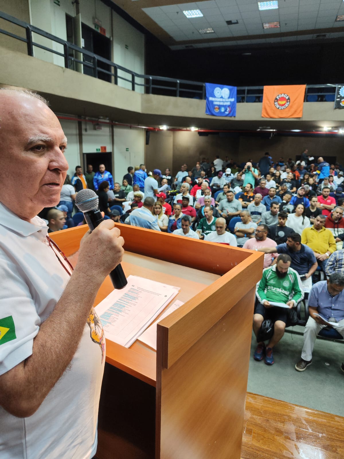 Miguel Torres, presidente presidente dos Metalúrgicos de São Paulo / Foto: Jaelcio Santana
