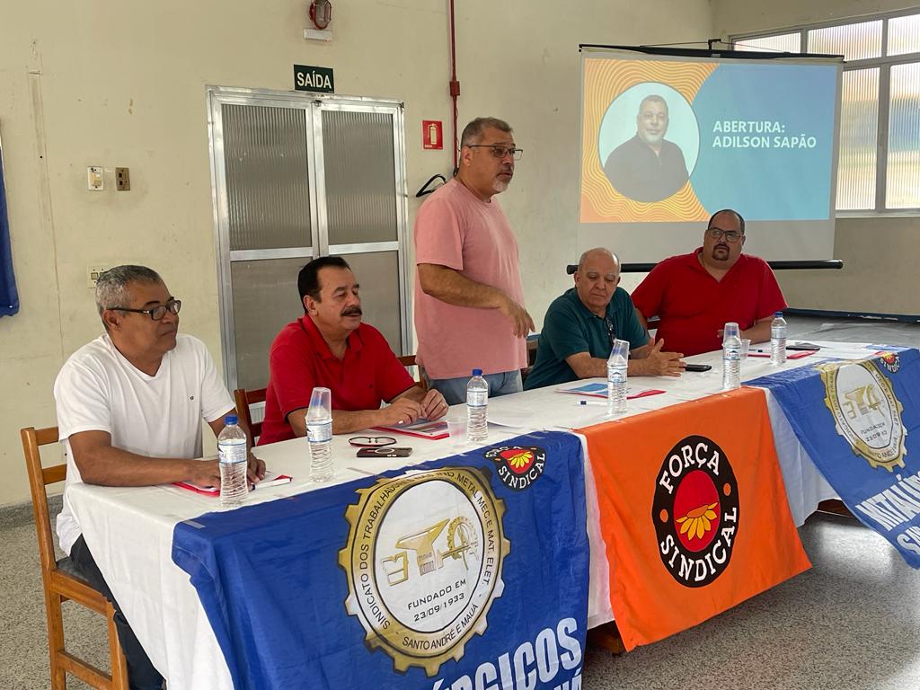 Metalúrgicos de Santo André debatem fortalecimento da negociação coletiva