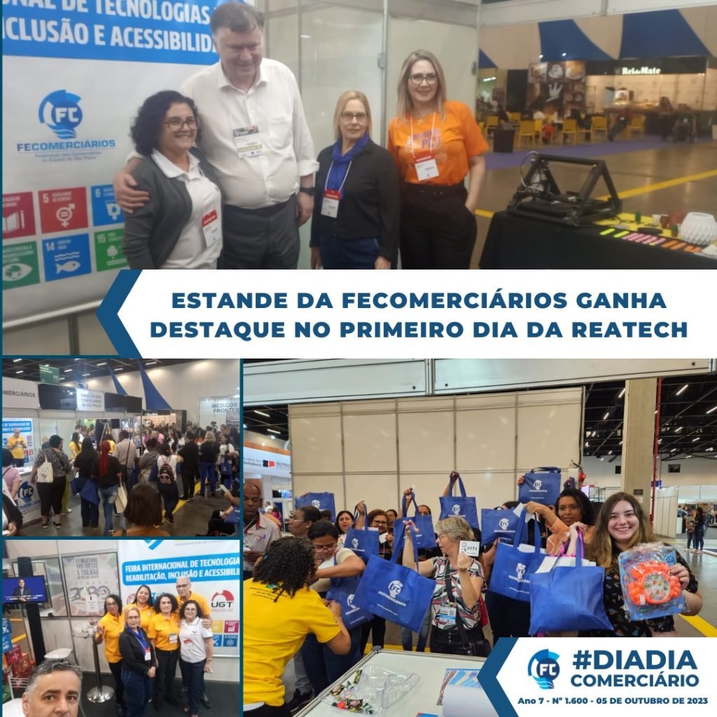 Fecomerciários na Reatech Brasil: Inclusão e ação social