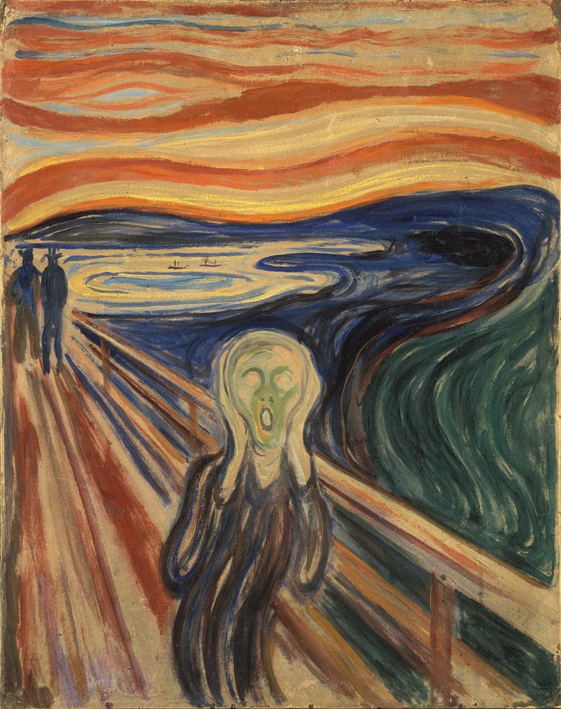 O Grito."Skrik"' de Edward Munch