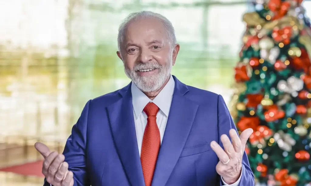 Presidente Lula faz pronunciamento no Natal de 2023/Foto Ricardo Stuckert