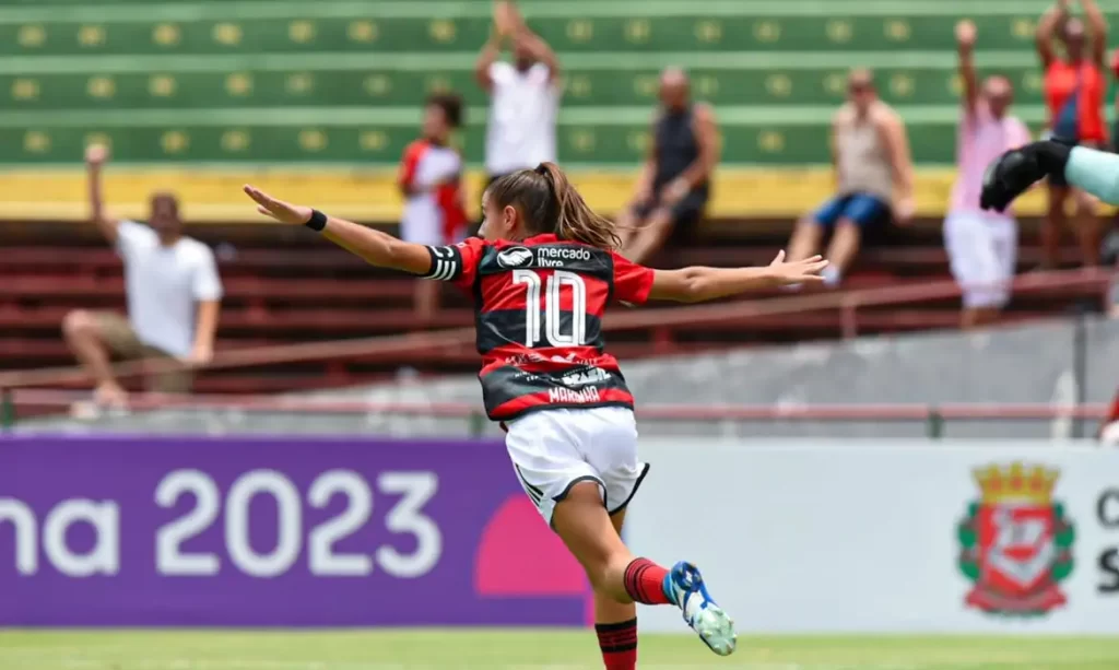 Flamengo: campeão feminino da copinha/Foto: Rebeca Reis
