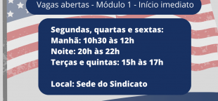 Curso de Inglês do SMC: vagas abertas para módulo inicial
