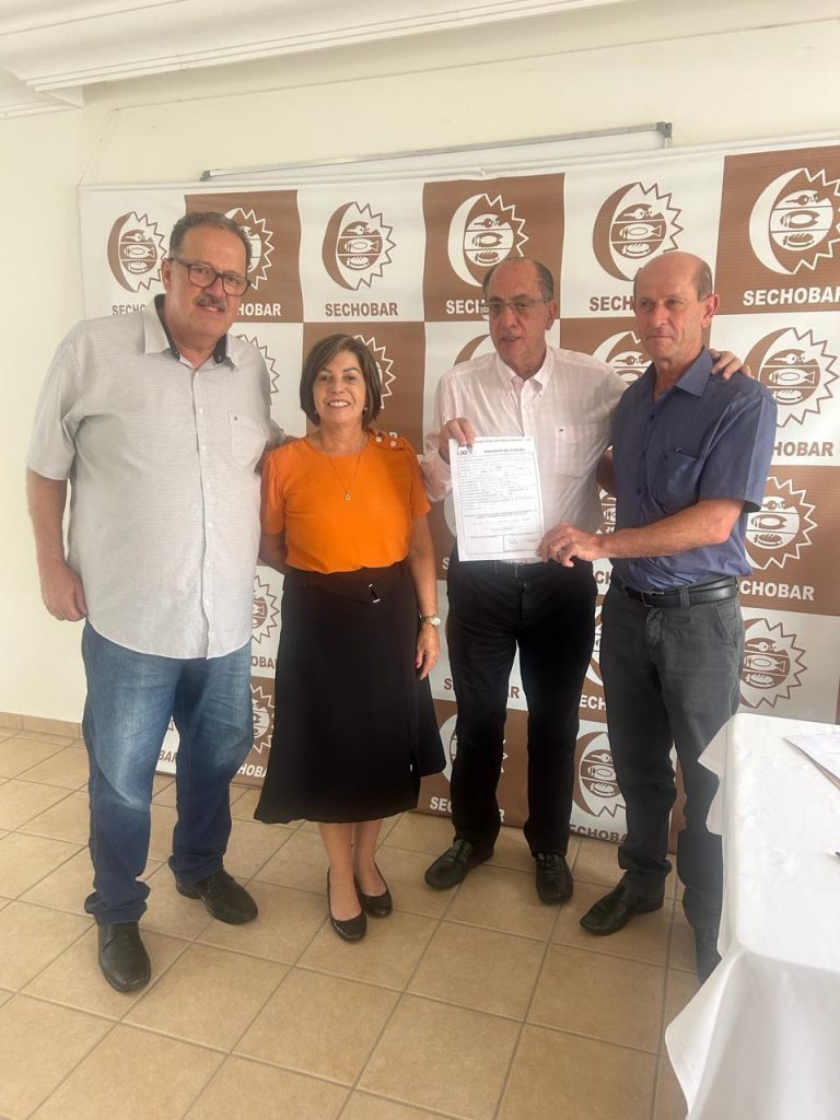 Filiações de três sindicatos catarinenses à UGT, que contaram com a presença do presidente Nacional da entidade, Ricardo Patah
