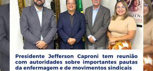 Jefferson Caproni em Encontro com Líderes da Enfermagem