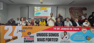 Sindnapi 24 anos: homenagem e Carta de Lula marcam celebração