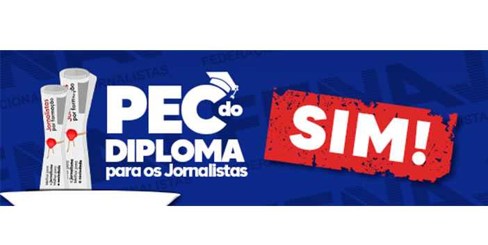 FENAJ lança site sobre a PEC do Diploma de Jornalista