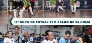 Motta na 15ª Copa de Futsal da Fecomerciários.