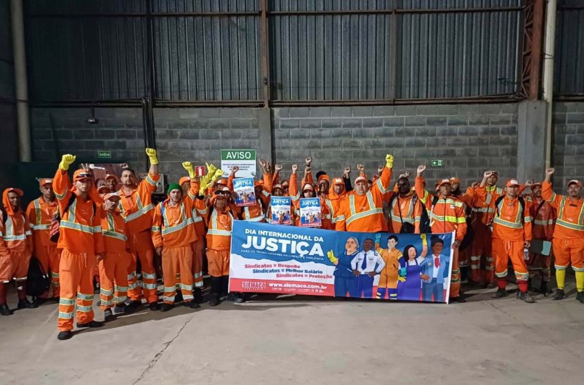 SIEMACO-SP lidera mobilização na Semana Internacional da Justiça