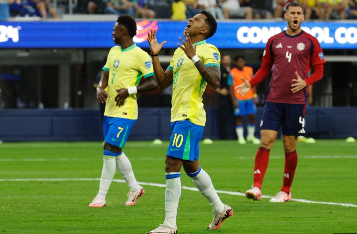 Brasil fica no empate com Costa Rica na estreia da Copa América