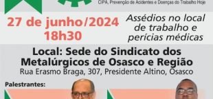 Metalúrgicos de Osasco debatem enfretamento a assédios moral e sexual