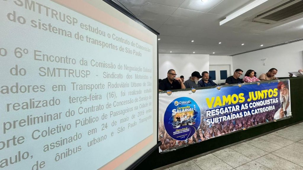 Motoristas SP avaliam positivamente resultados das negociações