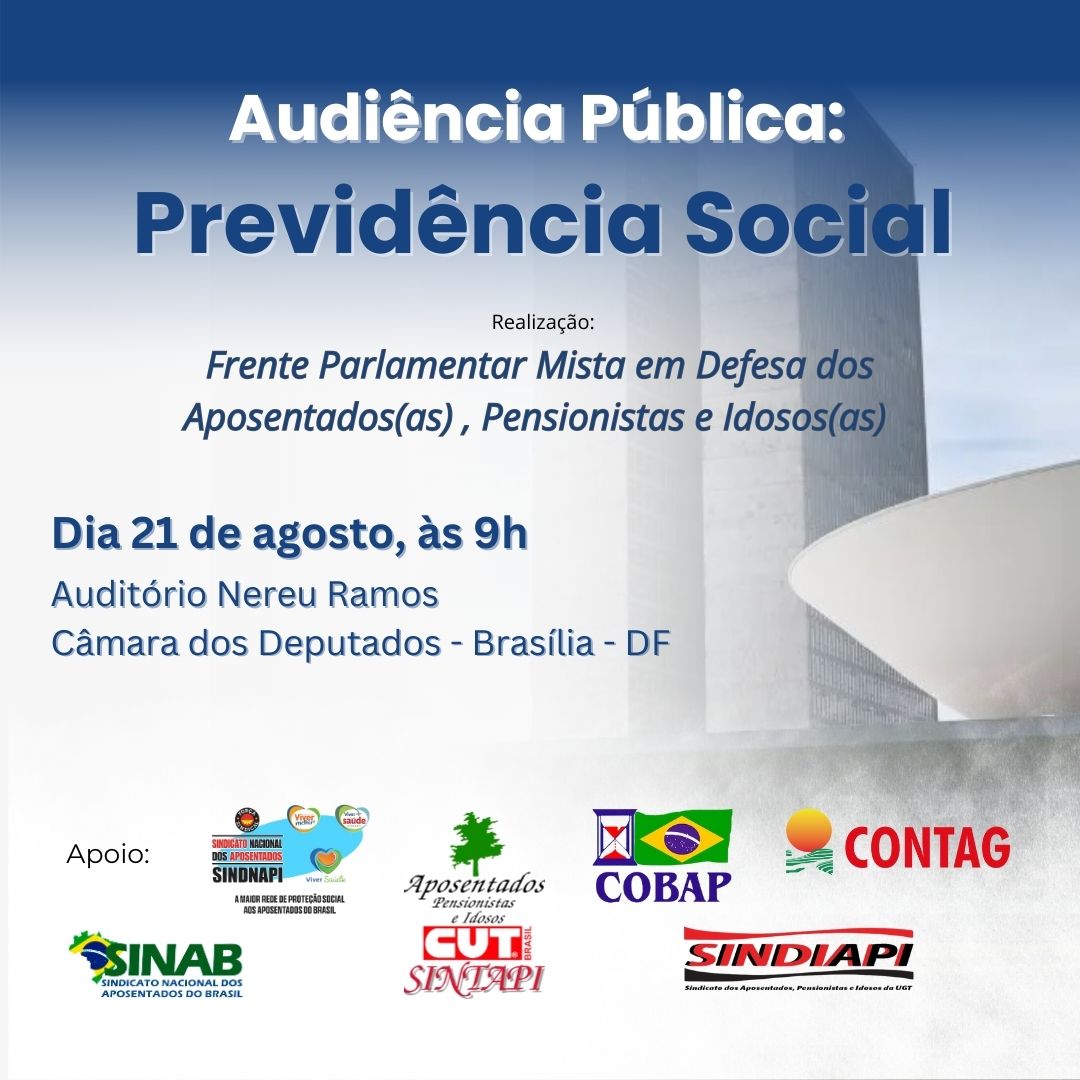 Audiência Pública sobre Previdência Social