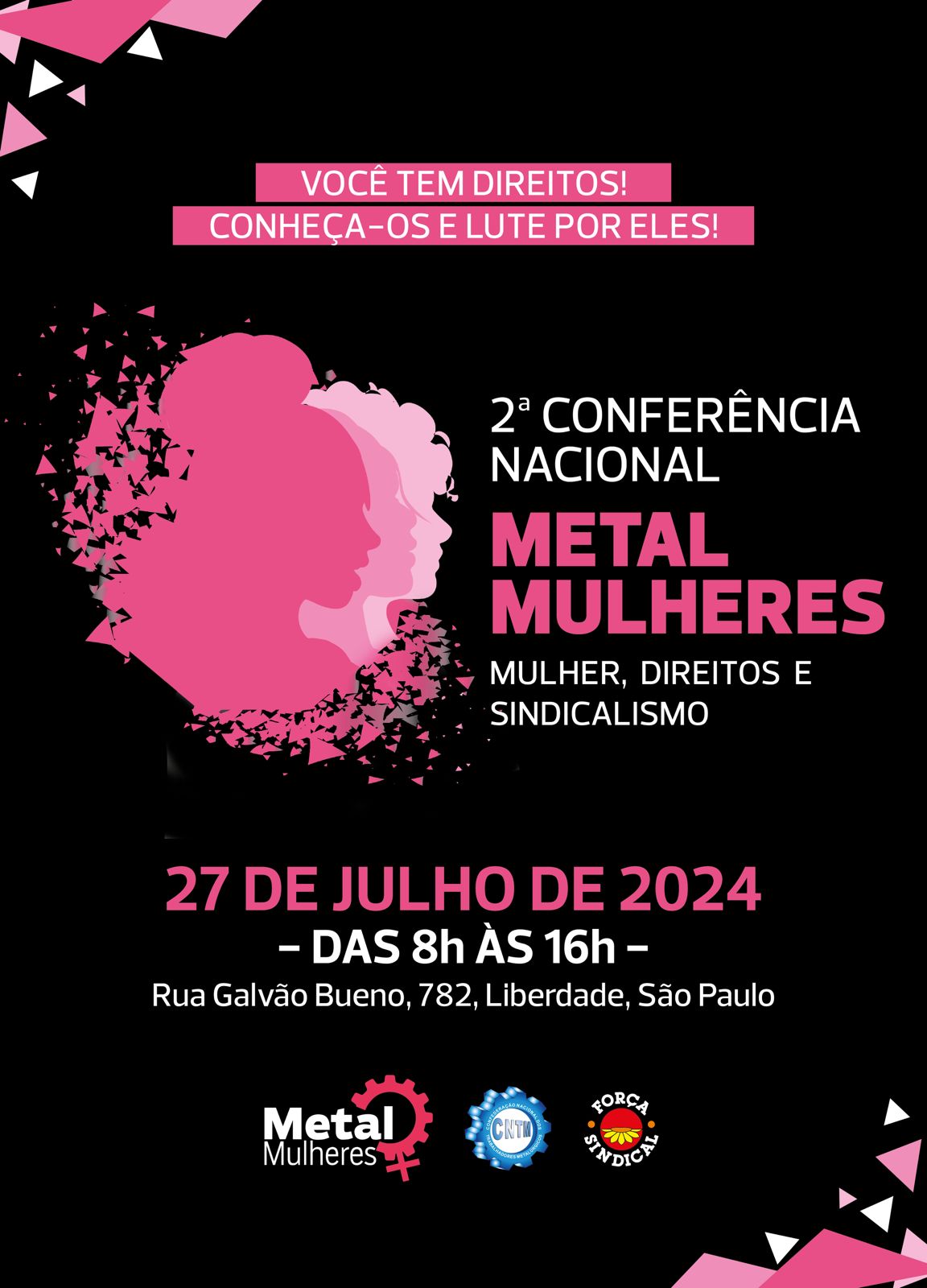 Metal Mulheres da CNTM será no dia 27 de julho