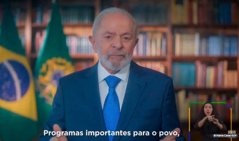 "Mundo voltou a acreditar no Brasil", diz Lula em pronunciamento