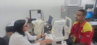 Conscientização da saúde ocular em postos de combustíveis do RJ