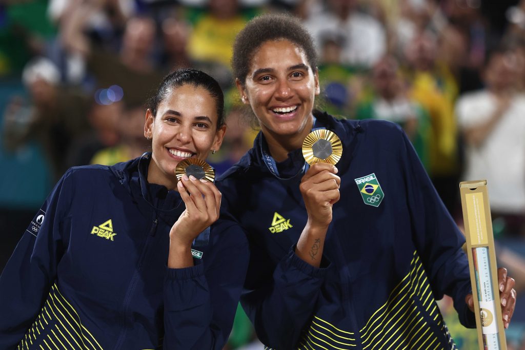 Vôlei de praia feminino é ouro - A dupla brasileira Duda e Ana Patricia e vencem as canadenses/Foto: Luiza Moraes/COB.