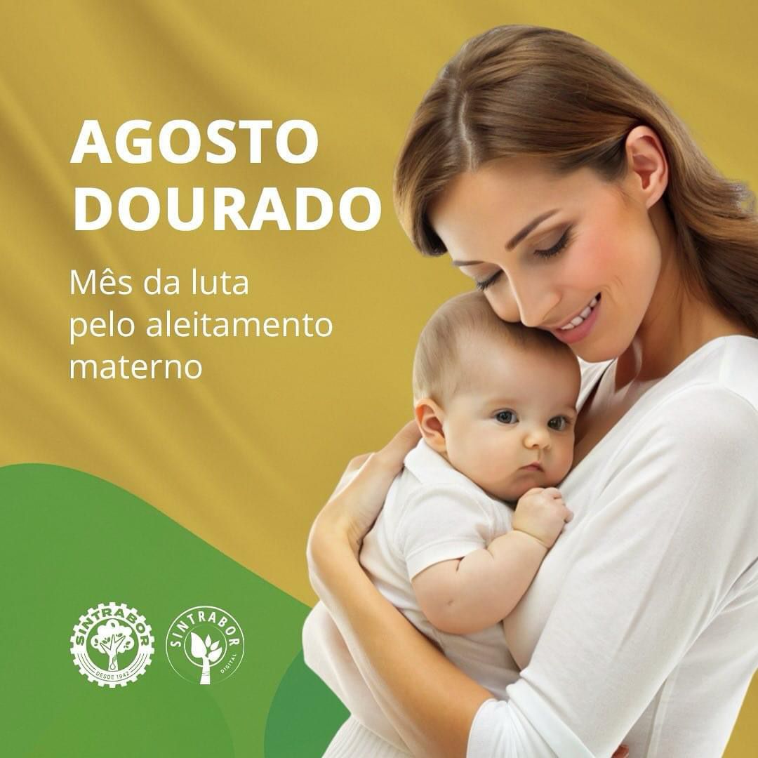 Agosto Dourado pelo aleitamento materno