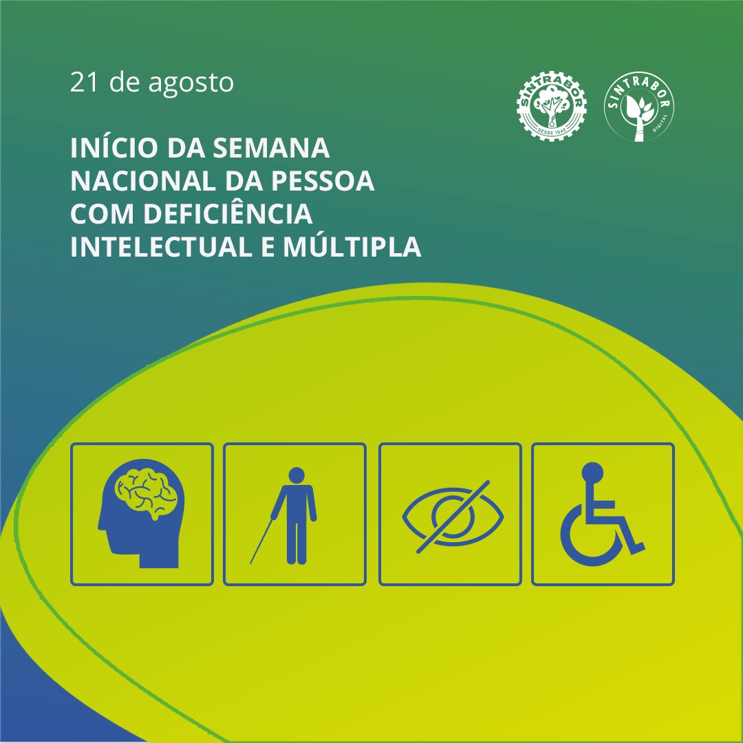 Semana Nacional da Pessoa com Deficiência Intelectual e Múltipla