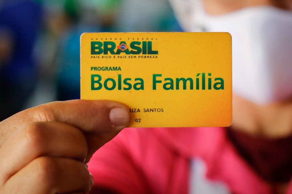 Cartão do programa Bolsa Família