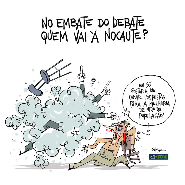 Charge do Gilmar