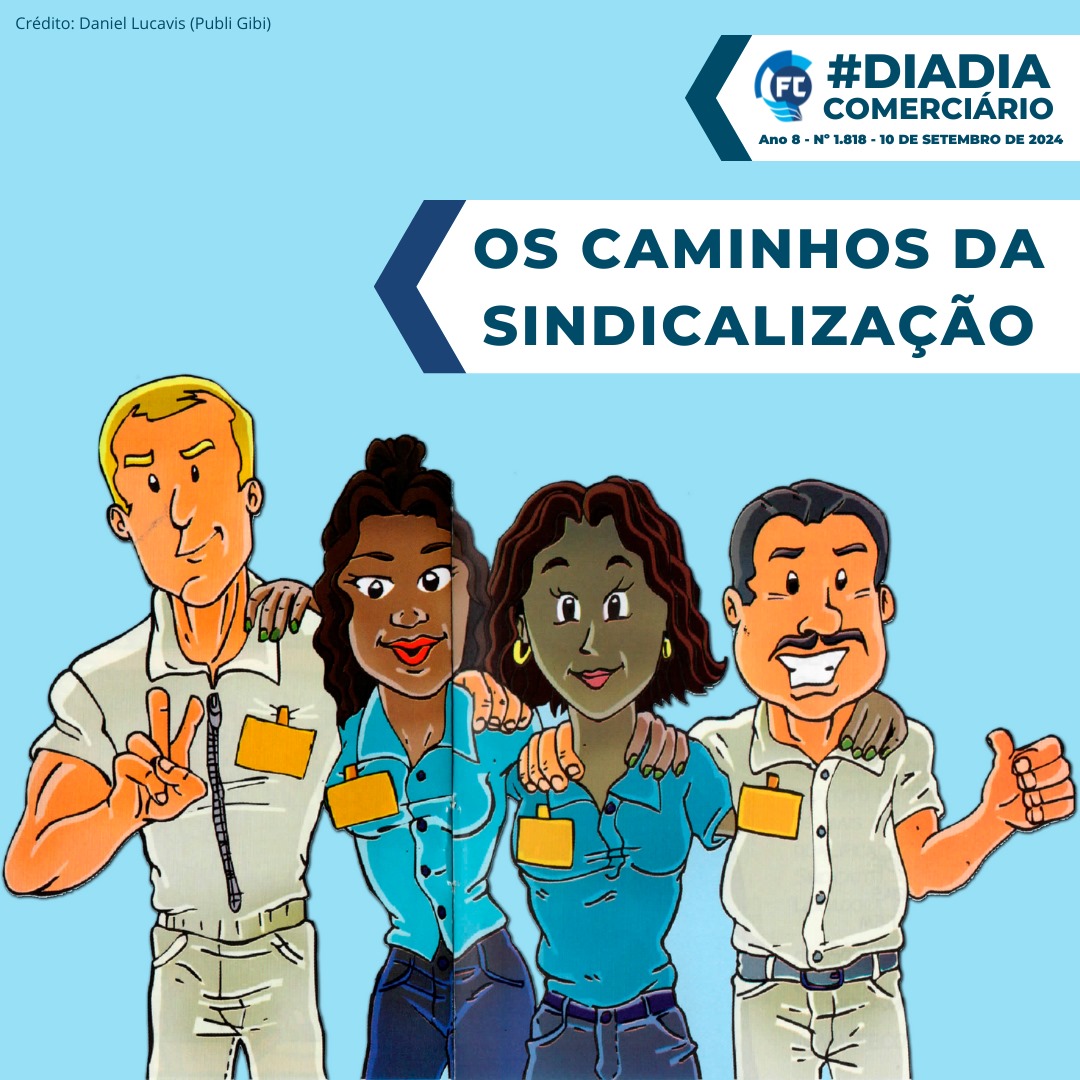 Fecomerciários incentiva sindicalização.