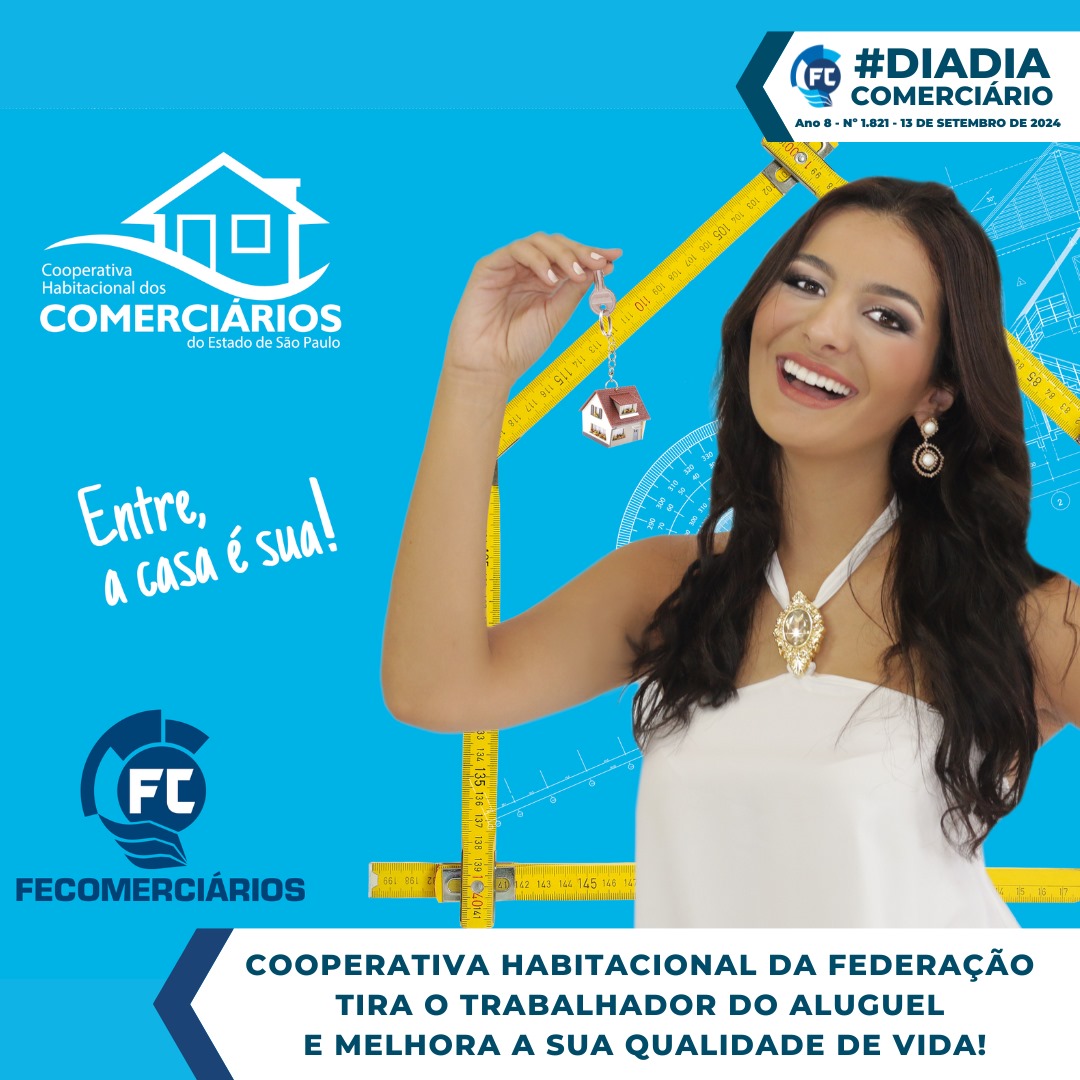 Fecomerciários constrói moradias pela sua Cooperativa Habitacional