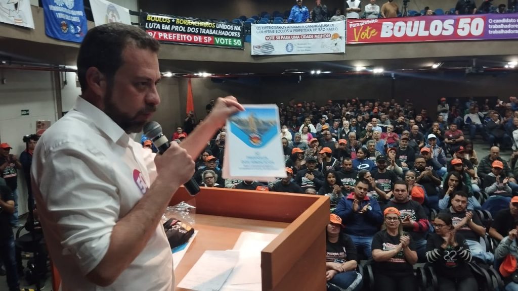 Boulos assume compromisso com propostas de sindicatos da Força Sindical