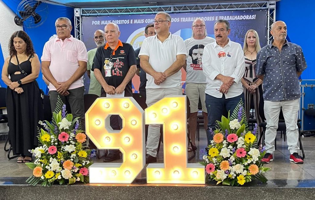 Metalúrgicos de Santo André celebraram 91 anos de fundação do Sindicato