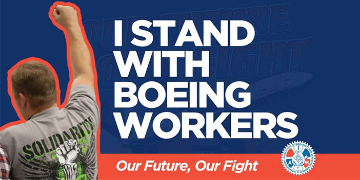 33 mil trabalhadores da Boeing entram em greve