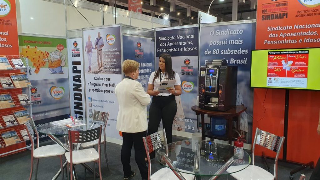 Sindnapi participa da feira Longevidade Expo+Fórum 2024