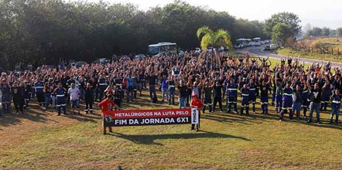 Trabalhadores da Gerdau em Pinda conquistam o fim da jornada 6×1 e aumento real