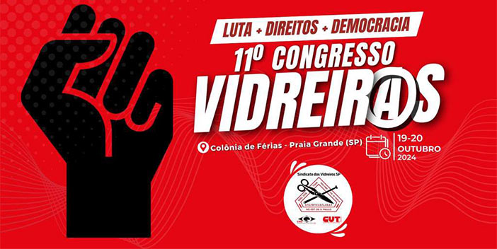 Congresso dos Vidreiros irá atualizar estatuto do Sindicato