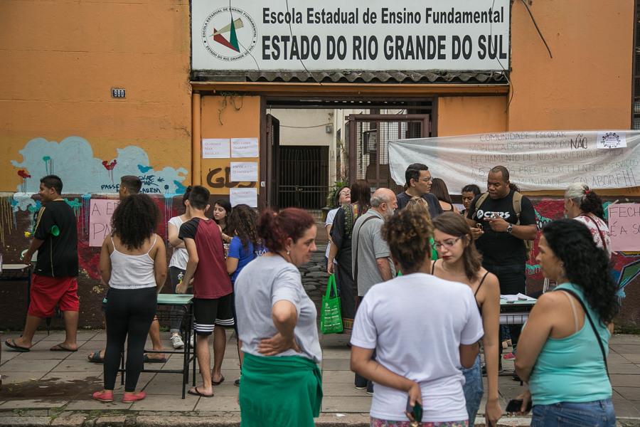 Escola Estadual no Rio Grande do Sul. Foto: Guilherme Santos/Sul21