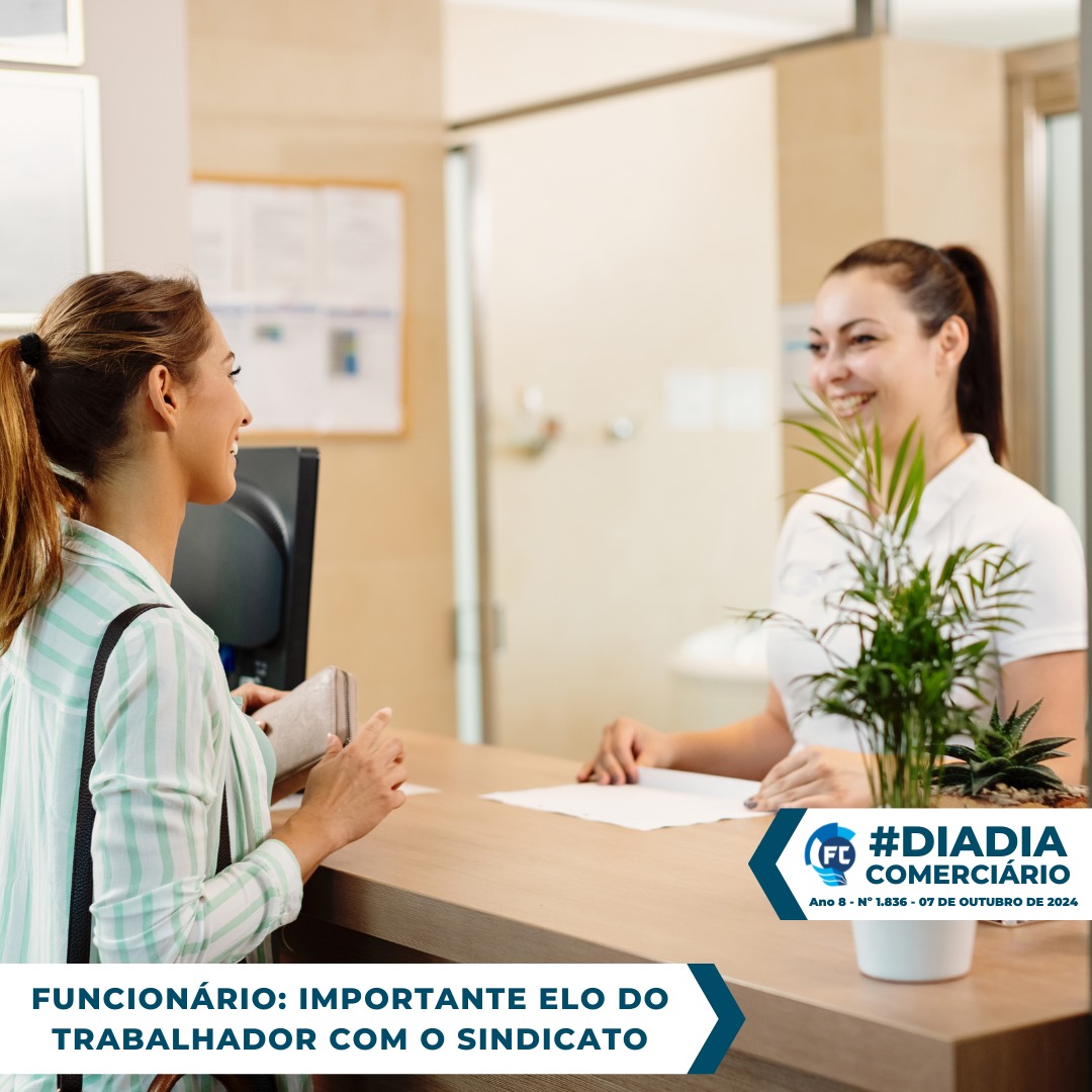 Funcionário é um importante elo entre o sindicato e o trabalhador