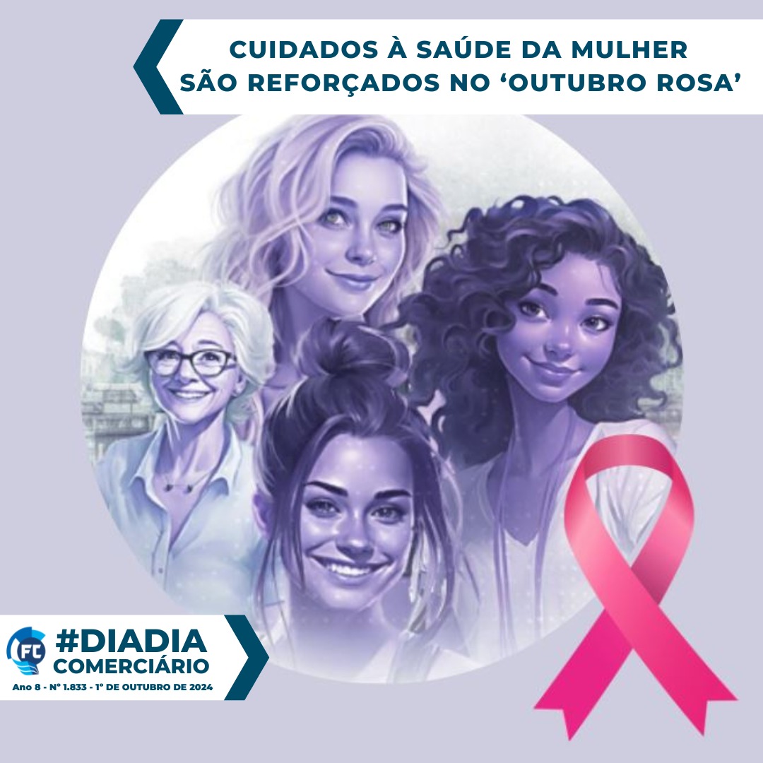 Fecomerciários inicia a campanha anual Outubro Rosa.