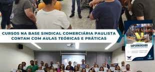 Cursos profissionalizantes vinculados aos Sindicatos dos Comerciários e à Fecomerciários: aulas práticas e teóricas