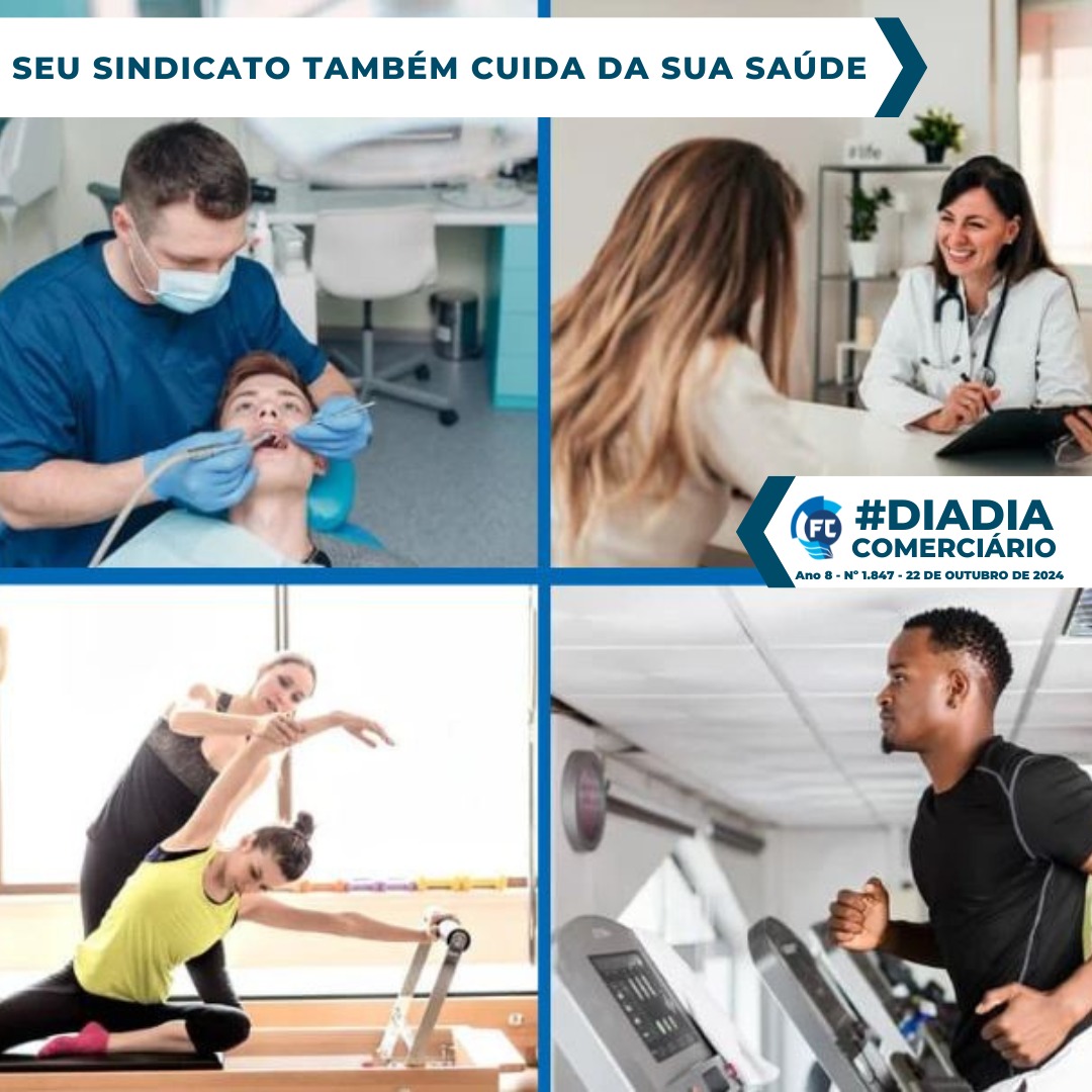 Sindicatos também cuidam da saúde do trabalhador.