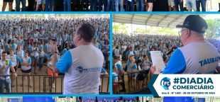 Ampla aprovação das deliberações do Dia do Comerciário