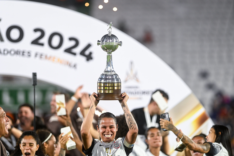 Corinthians campeão feminino da Libertadores 2024/Foto: Nayra Halm