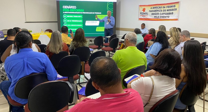 Encontro da Federação dos Servidores Municipais do ES