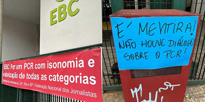 Jornalistas da EBC conquistam isonomia salarial em Plano de Carreiras após greve histórica