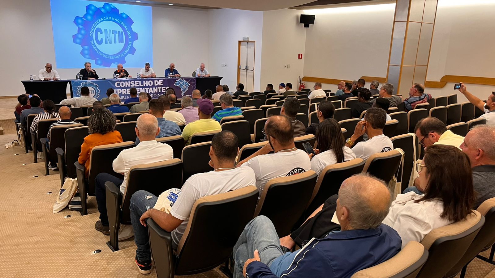 Assembleia do Conselho de Representantes da CNTM acontece em Brasília